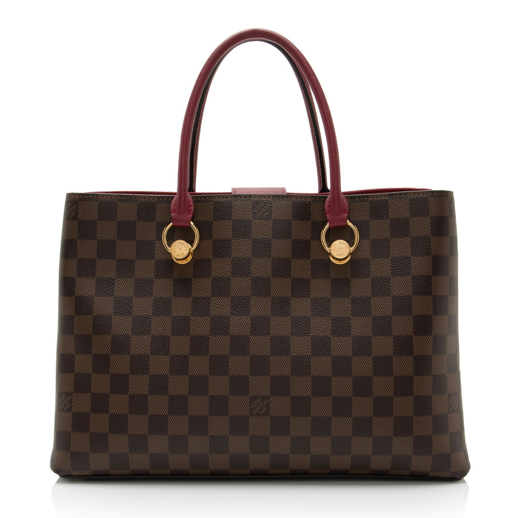 Louis Vuitton Damier Ebene Riverside Tote (SHF-lvruce)