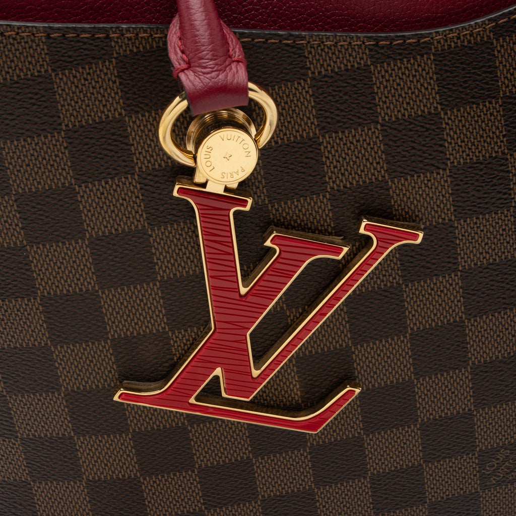 Louis Vuitton Damier Ebene Riverside Tote (SHF-lvruce)