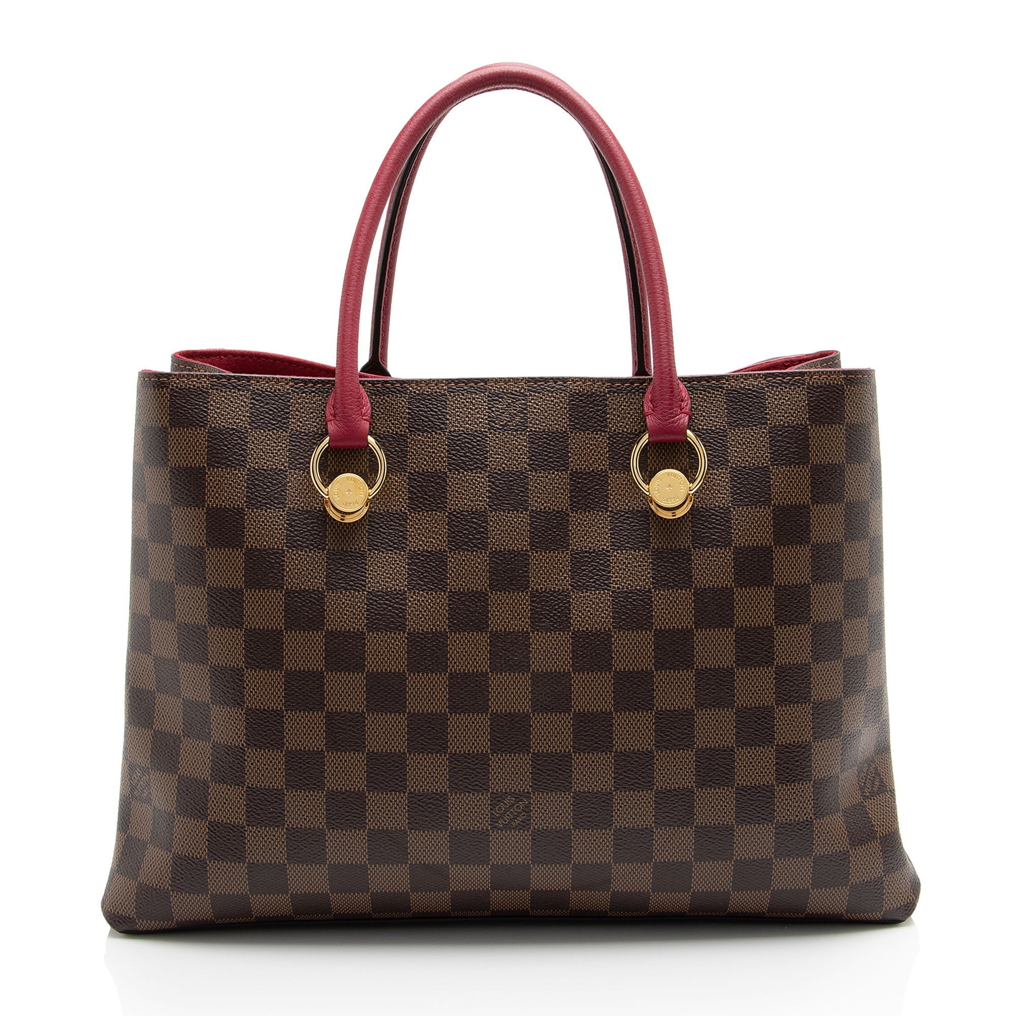 Louis Vuitton Damier Ebene Riverside Tote (SHF-GWPZgU)