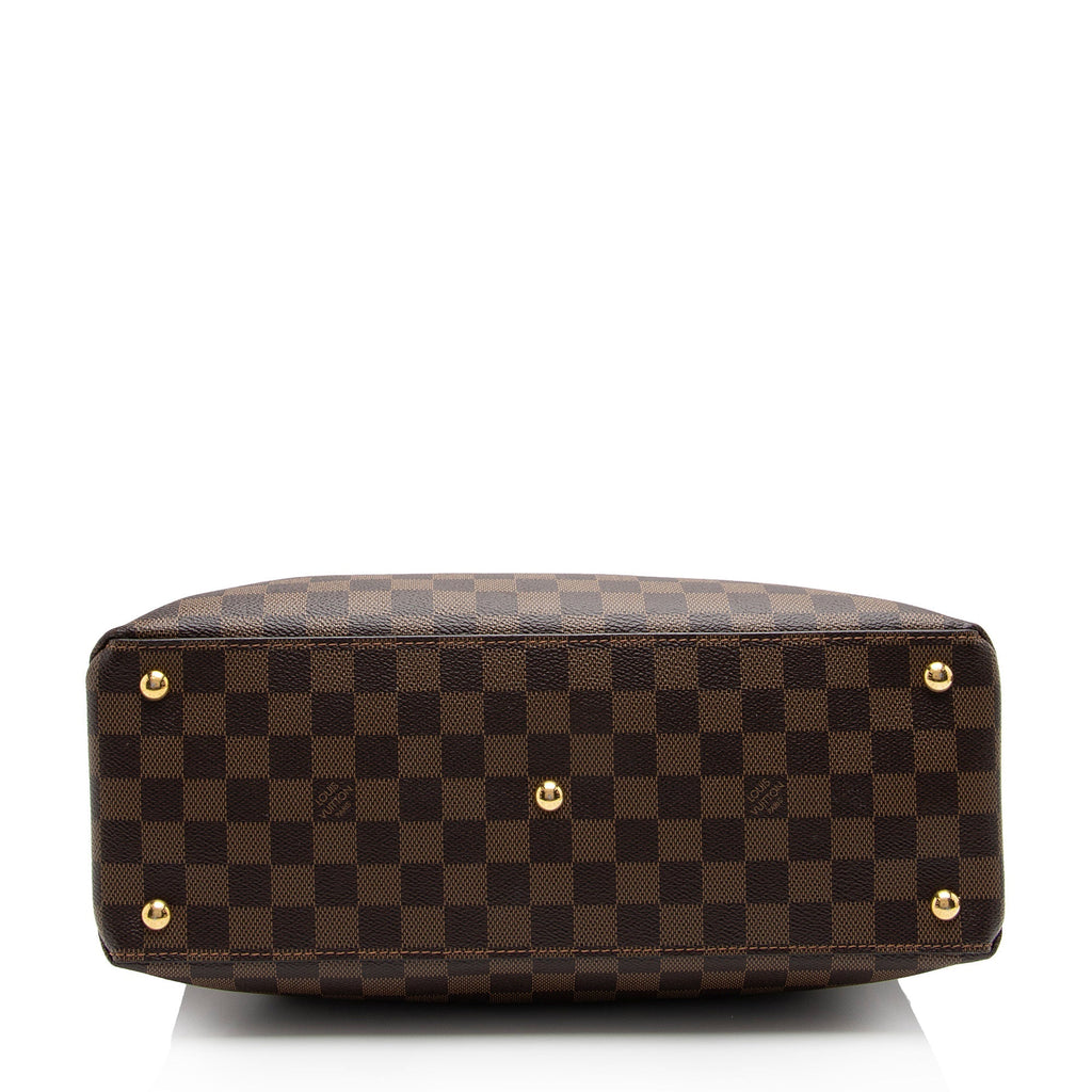 Louis Vuitton Damier Ebene Riverside Tote (SHF-GWPZgU)