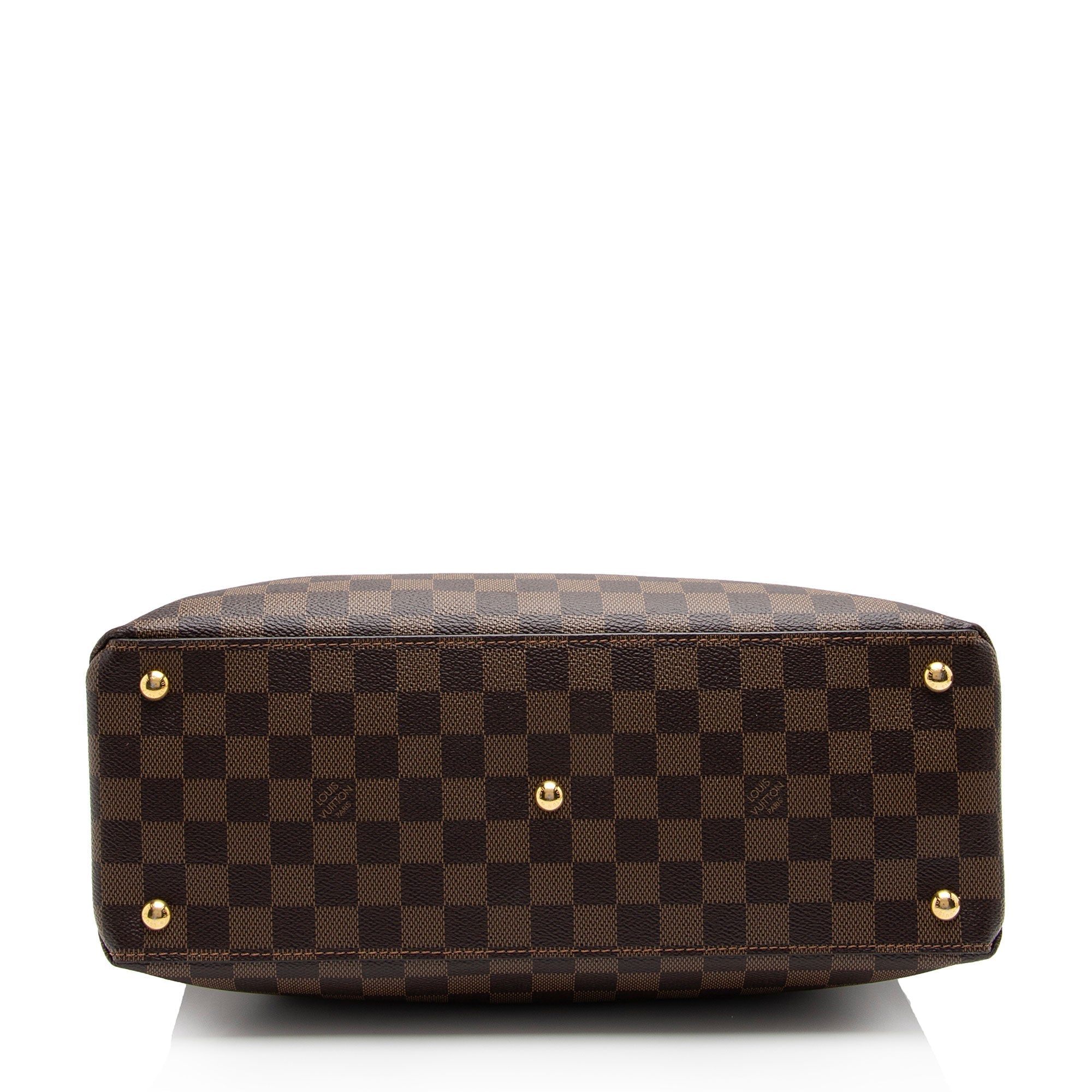 Louis Vuitton Damier Ebene Riverside Tote (SHF-GWPZgU)