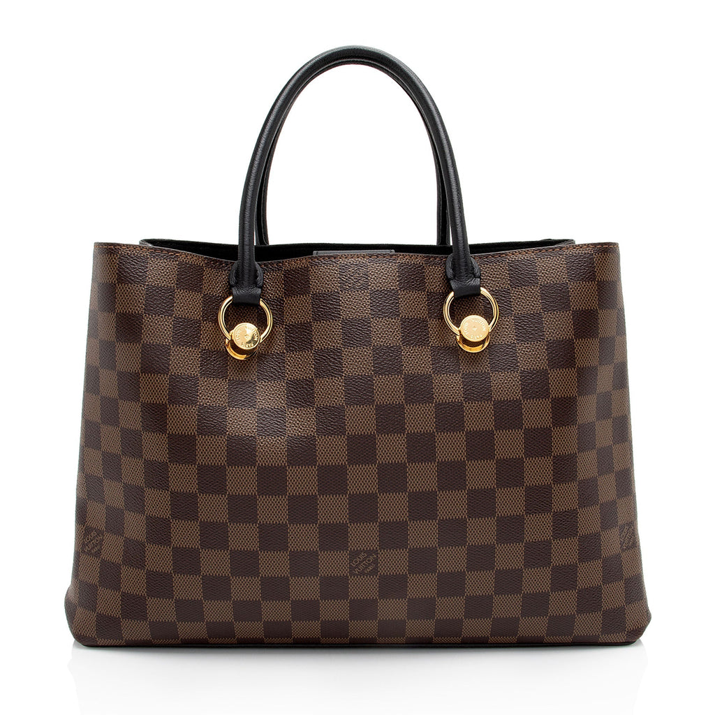Louis Vuitton Damier Ebene Riverside Tote (SHF-dLRXv2)