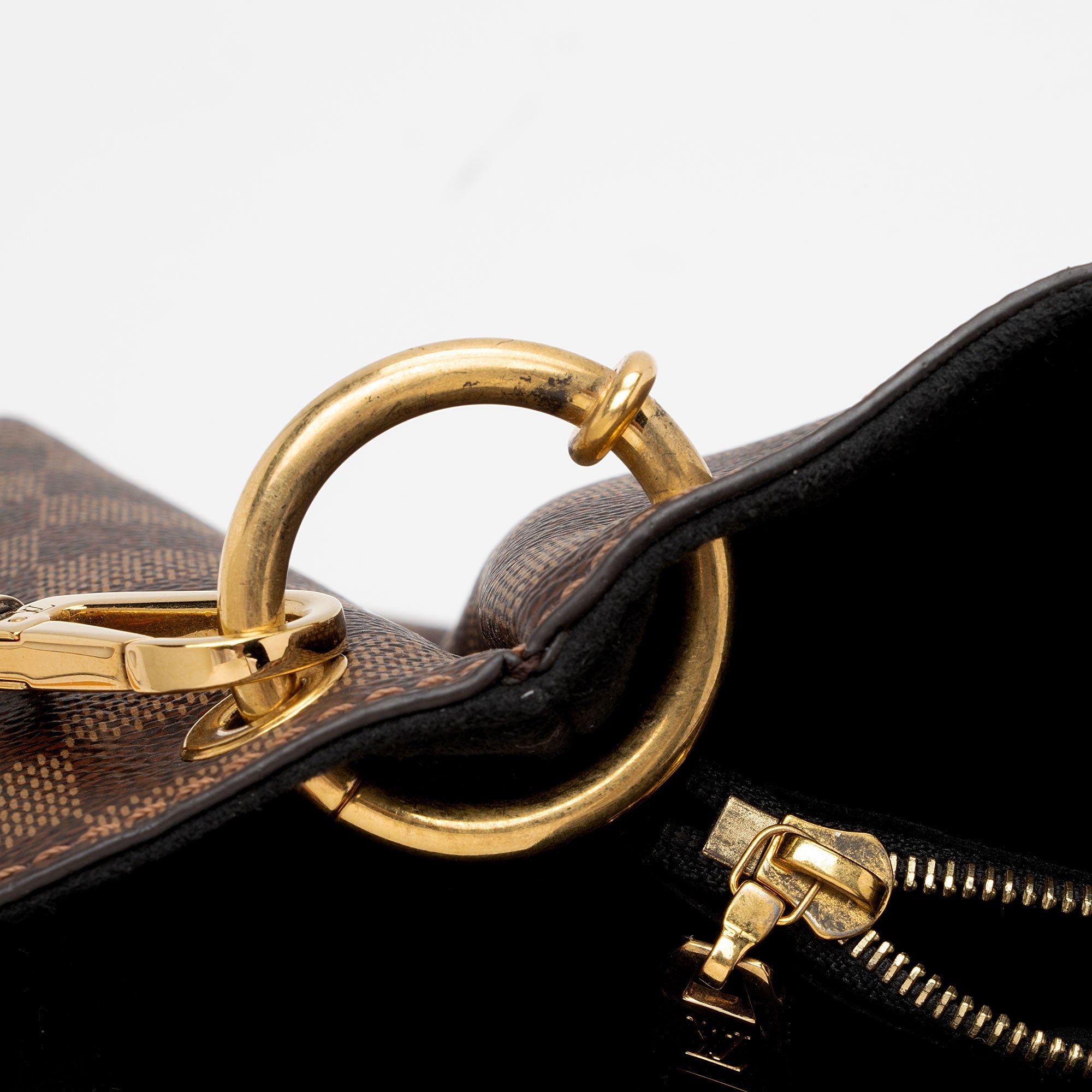 Louis Vuitton Damier Ebene Riverside Tote (SHF-dLRXv2)