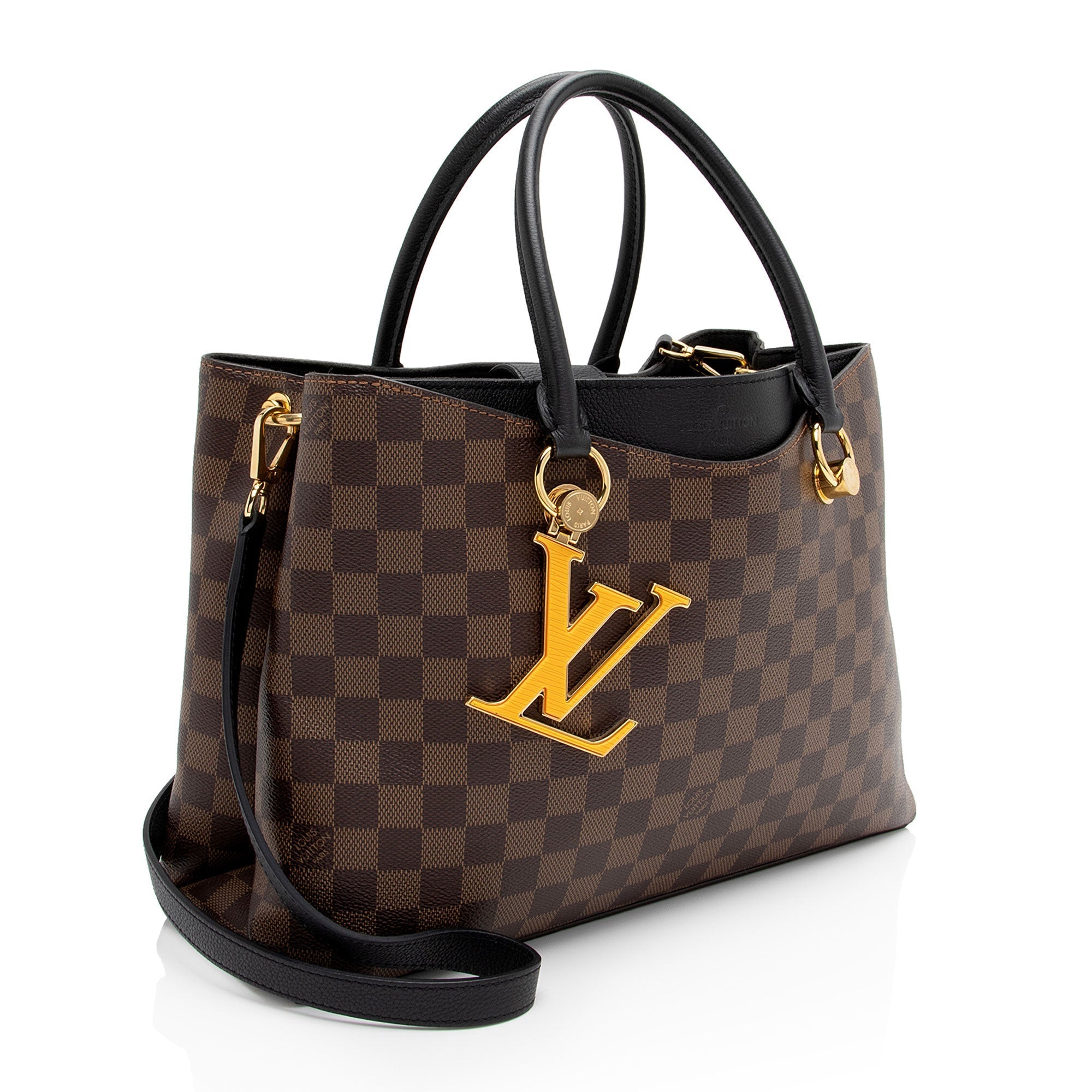Louis Vuitton Damier Ebene Riverside Tote (SHF-dLRXv2)