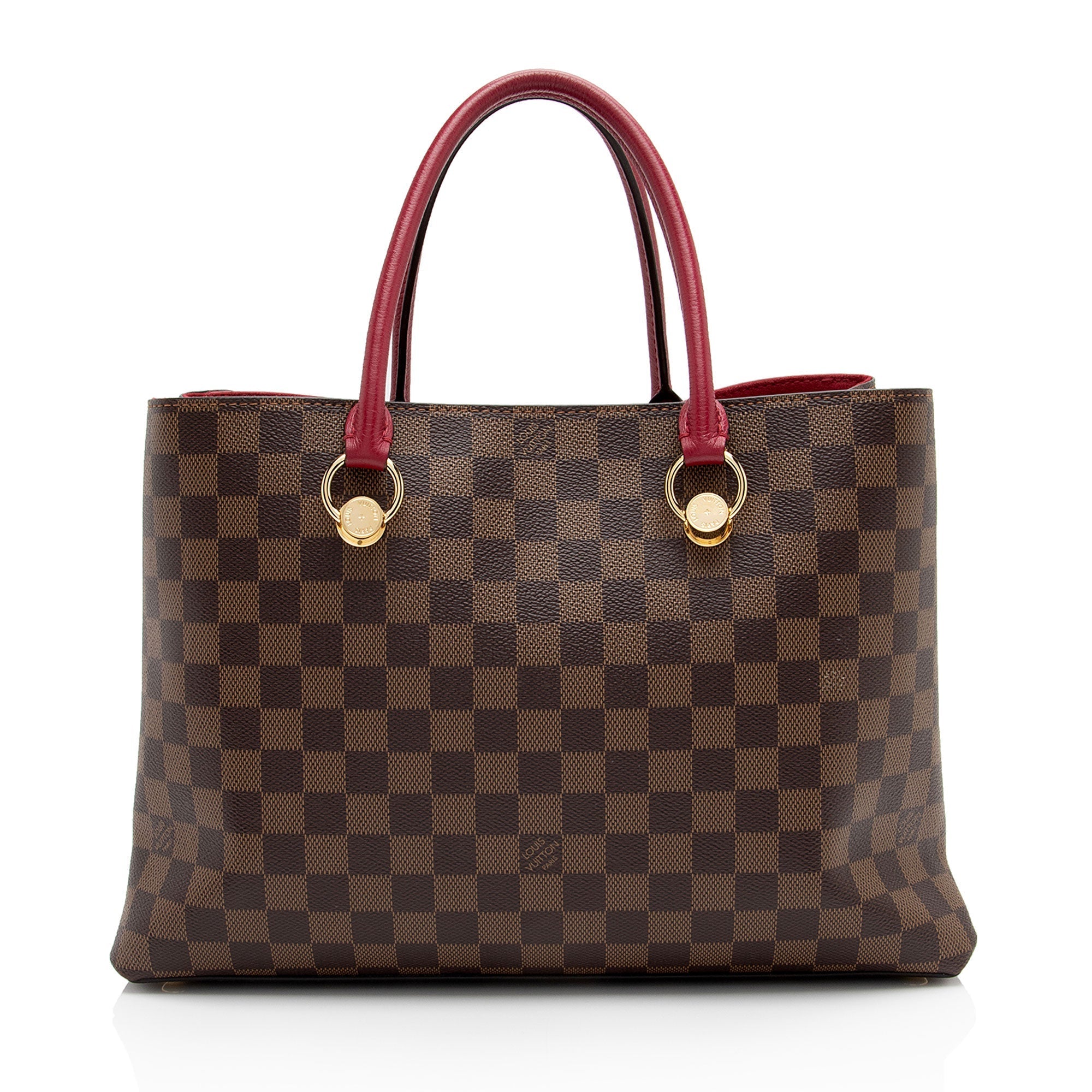 Louis Vuitton Damier Ebene Riverside Tote (SHF-VhMAnM)
