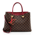 Louis Vuitton Damier Ebene Riverside Tote (SHF-VhMAnM)