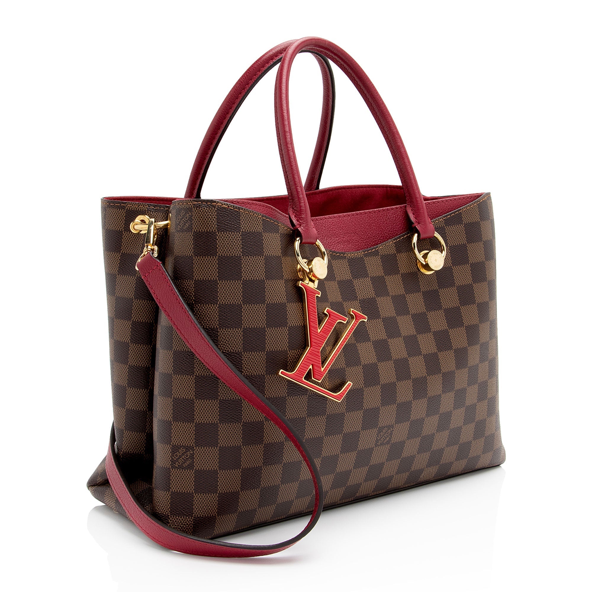 Louis Vuitton Damier Ebene Riverside Tote (SHF-VhMAnM)