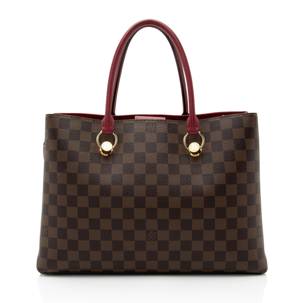 Louis Vuitton Damier Ebene Riverside Tote (SHF-TLFRHl)