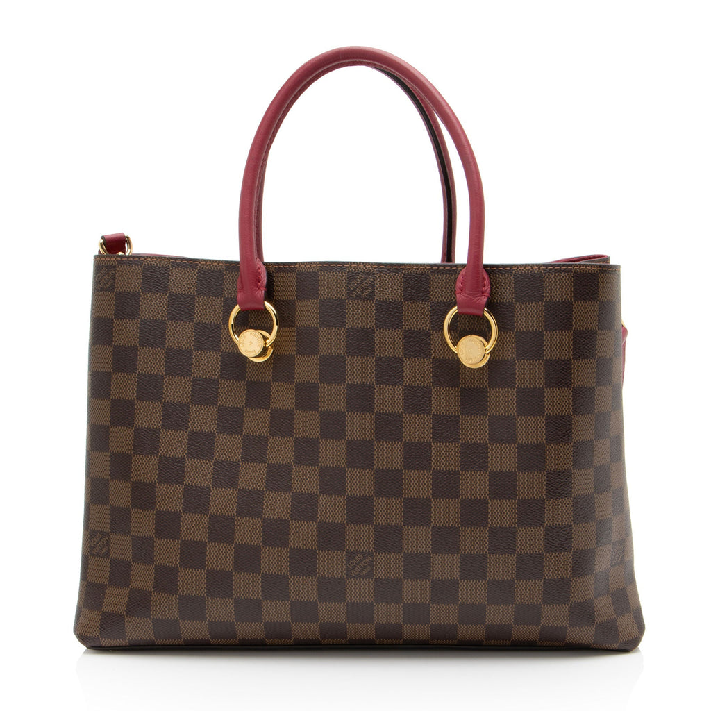 Louis Vuitton Damier Ebene Riverside Tote (SHF-mmyX8O)