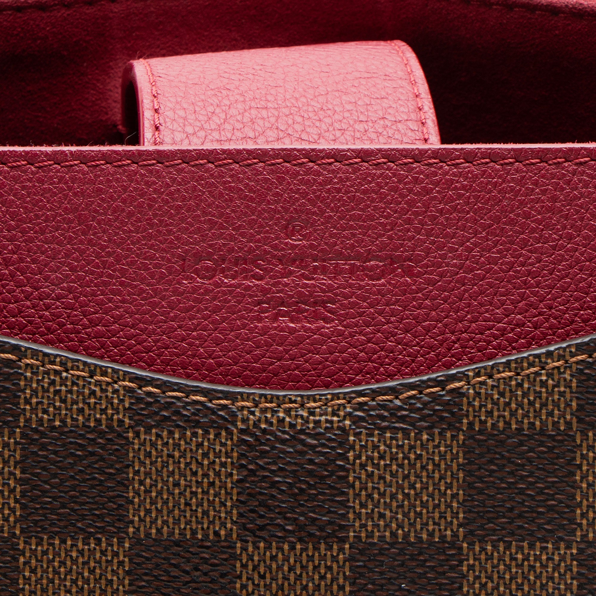 Louis Vuitton Damier Ebene Riverside Tote (SHF-mmyX8O)