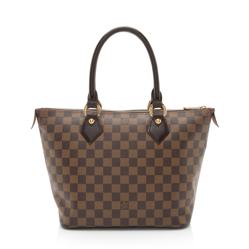 Louis Vuitton Damier Ebene Saleya PM Tote (SHF-WuAeeu)
