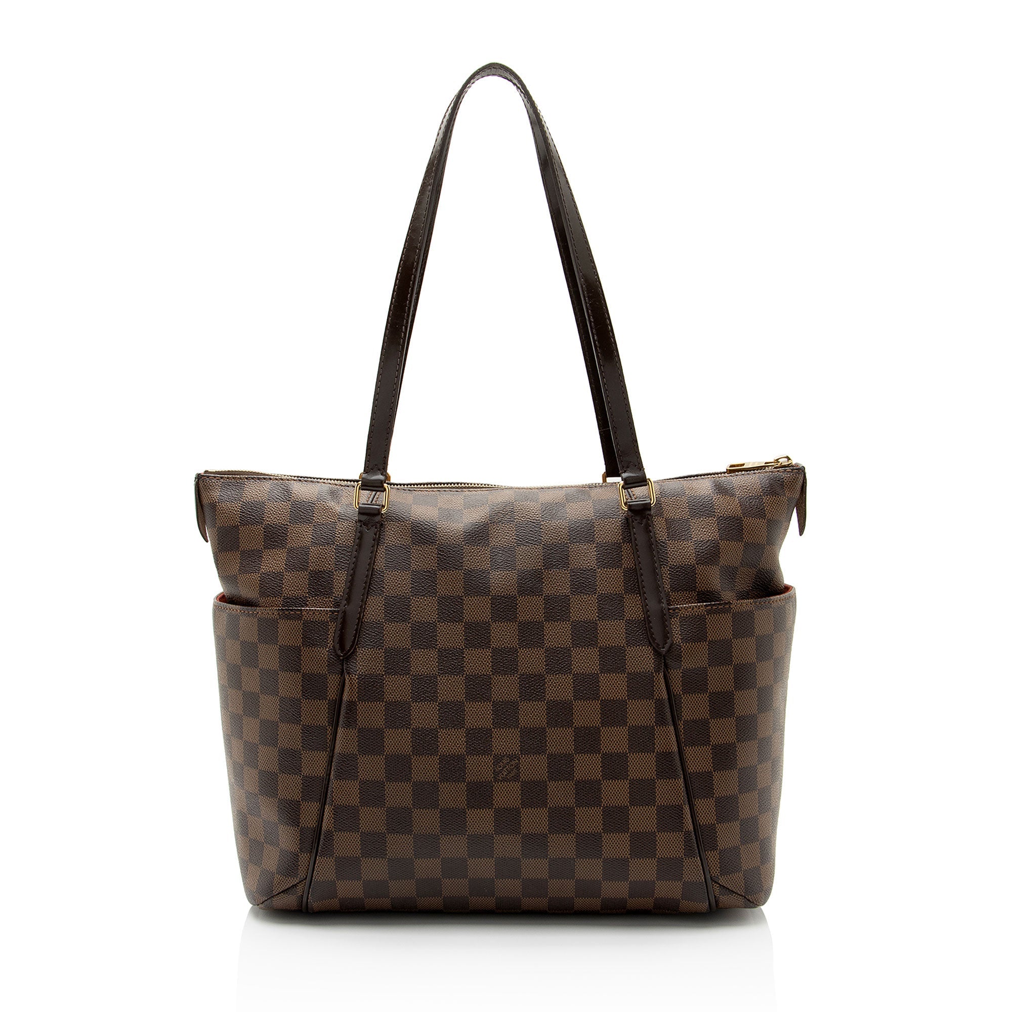 Louis Vuitton Damier Ebene Totally MM Tote (SHF-8799BZ)