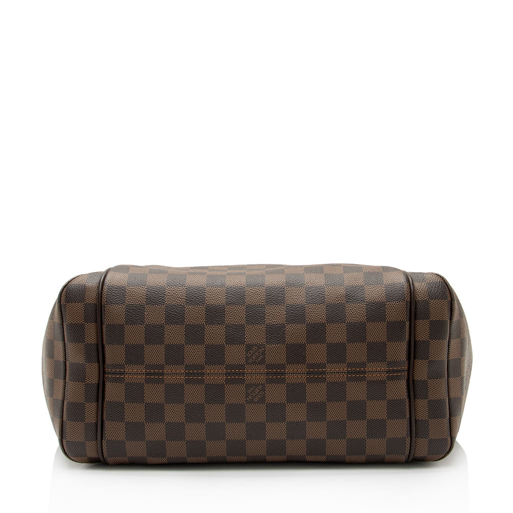 Louis Vuitton Damier Ebene Totally MM Tote (SHF-pBjTV3)