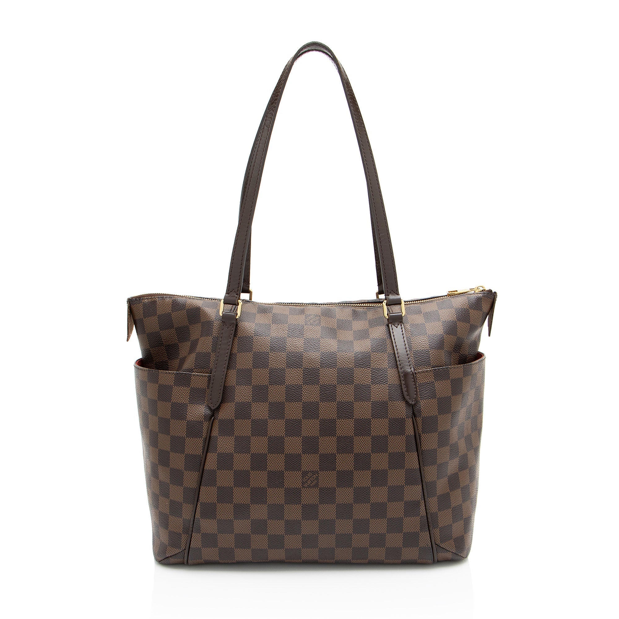 Louis Vuitton Damier Ebene Totally MM Tote (SHF-urGUPW)