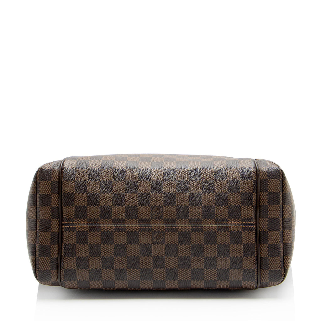 Louis Vuitton Damier Ebene Totally MM Tote (SHF-3N2ztC)