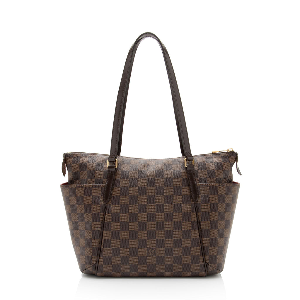 Louis Vuitton Damier Ebene Totally PM Tote (SHF-hjeF1p)