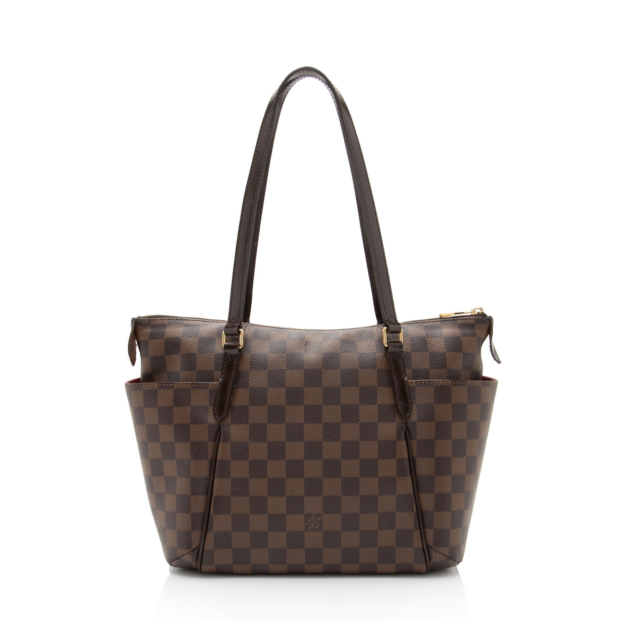 Louis Vuitton Damier Ebene Totally PM Tote (SHF-hjeF1p)