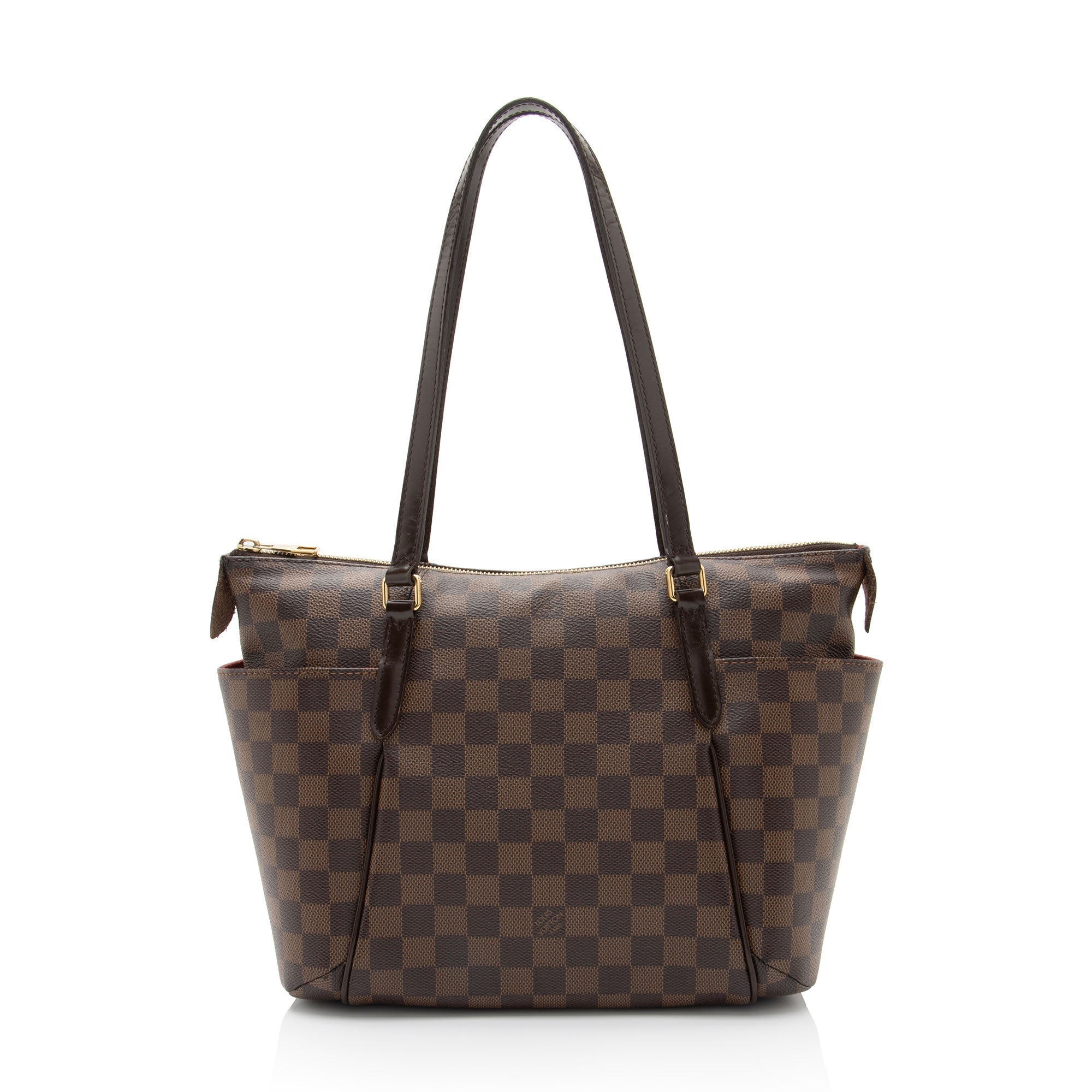 Louis Vuitton Damier Ebene Totally PM Tote (SHF-hjeF1p)