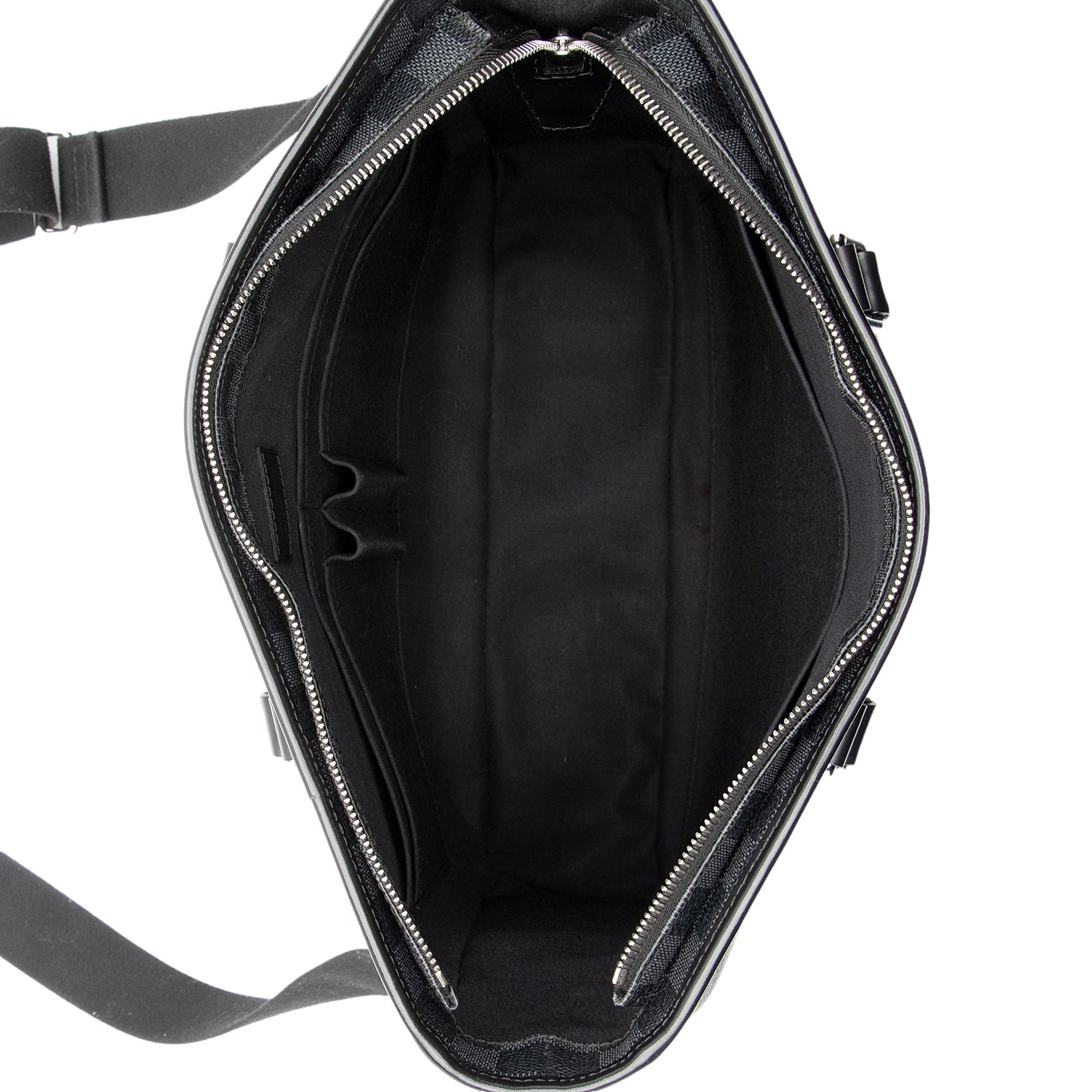 Louis Vuitton Damier Graphite Tadao PM Tote (SHF-Oxs4yX)