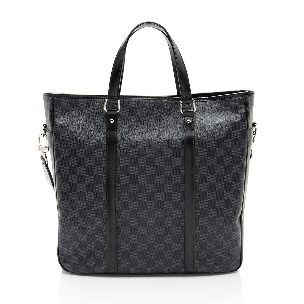 Louis Vuitton Damier Graphite Tadao PM Tote (SHF-HIaEwA)