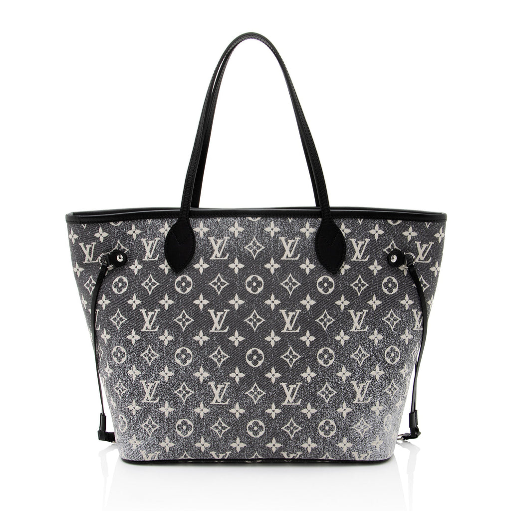 Louis Vuitton Denim Monogram Neverfull MM Tote