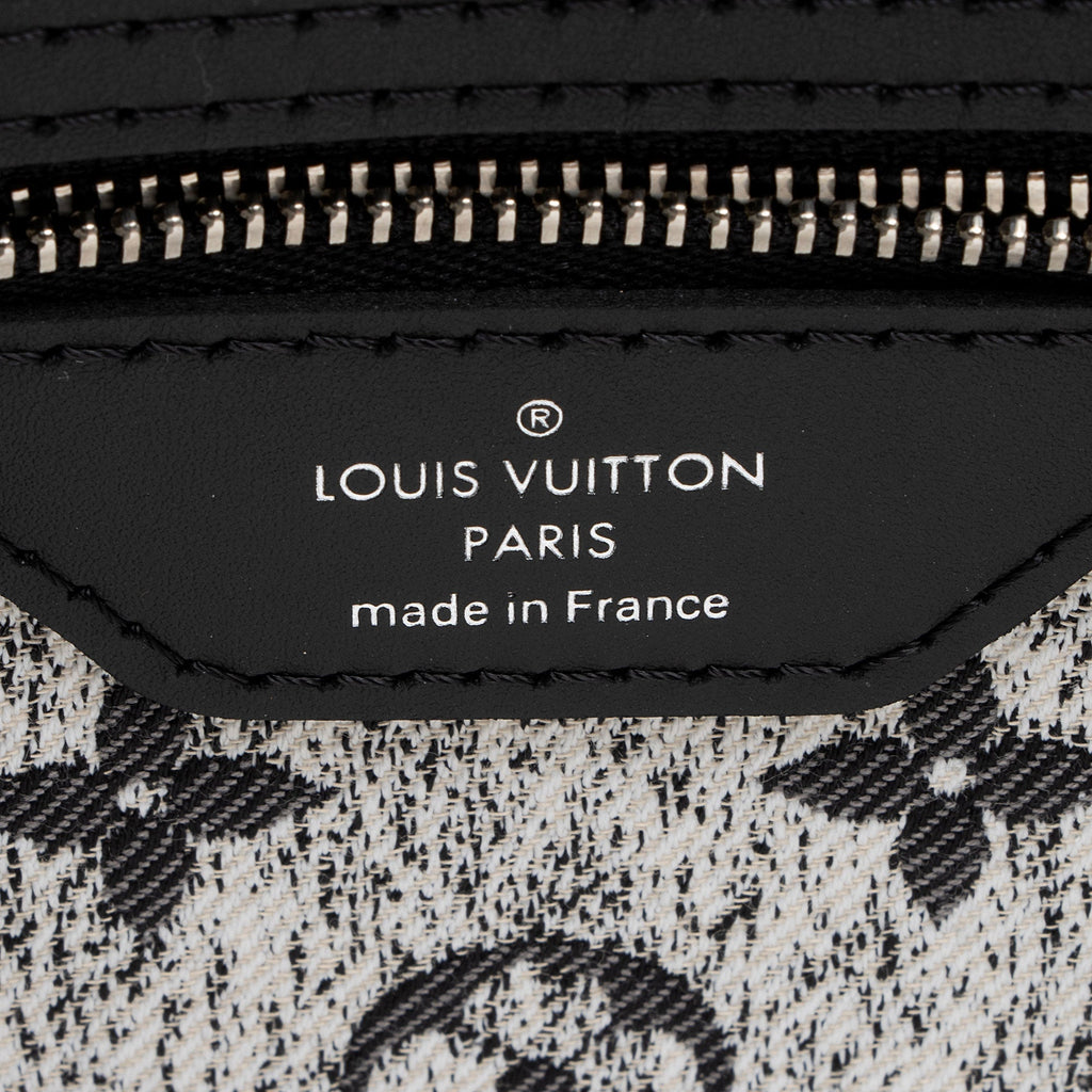 Louis Vuitton Denim Monogram Neverfull MM Tote