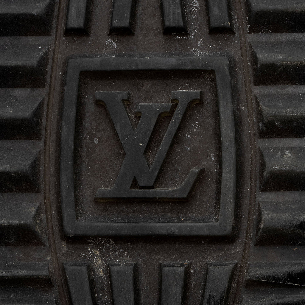 Louis Vuitton Monogram Denim Run Away Sneakers - Size 5 / 35