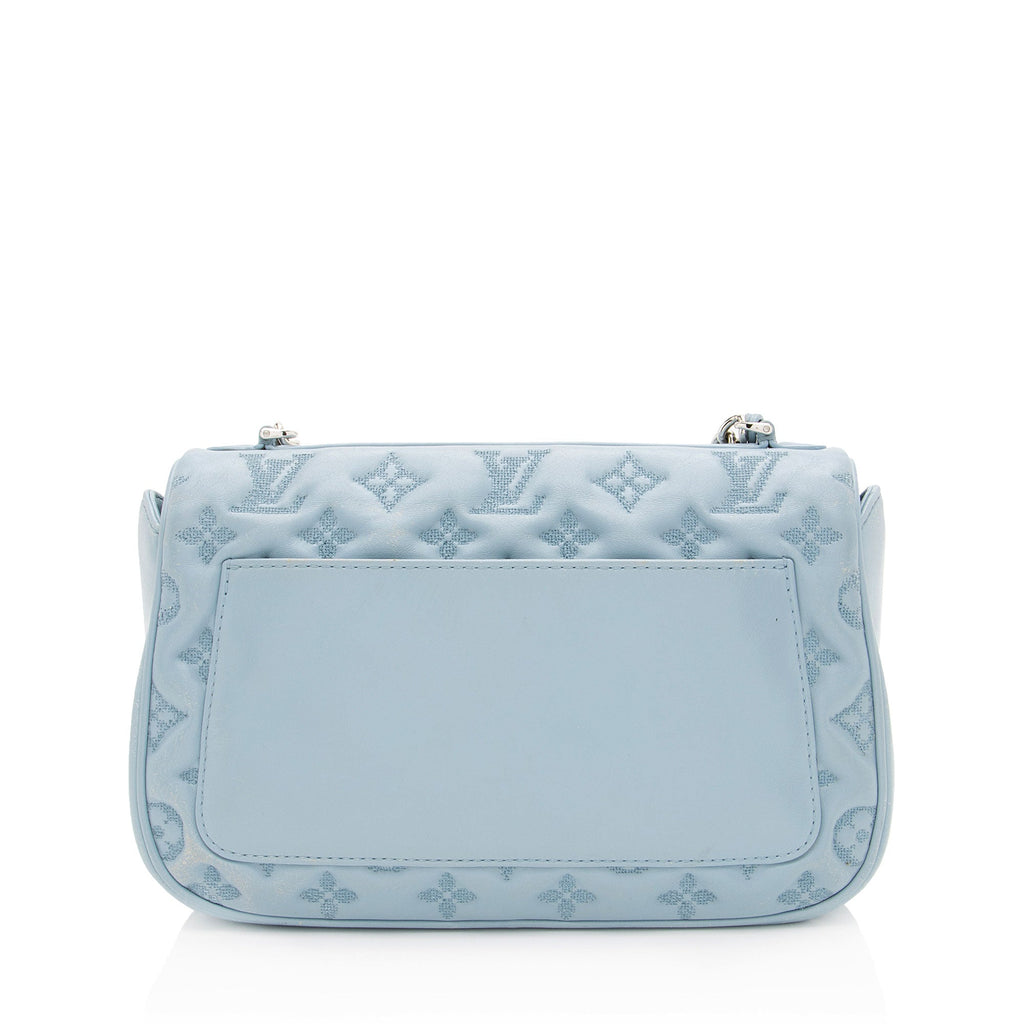 Louis Vuitton Embroidered Monogram Lambskin Mama Broderie Shoulder Bag - FINAL SALE