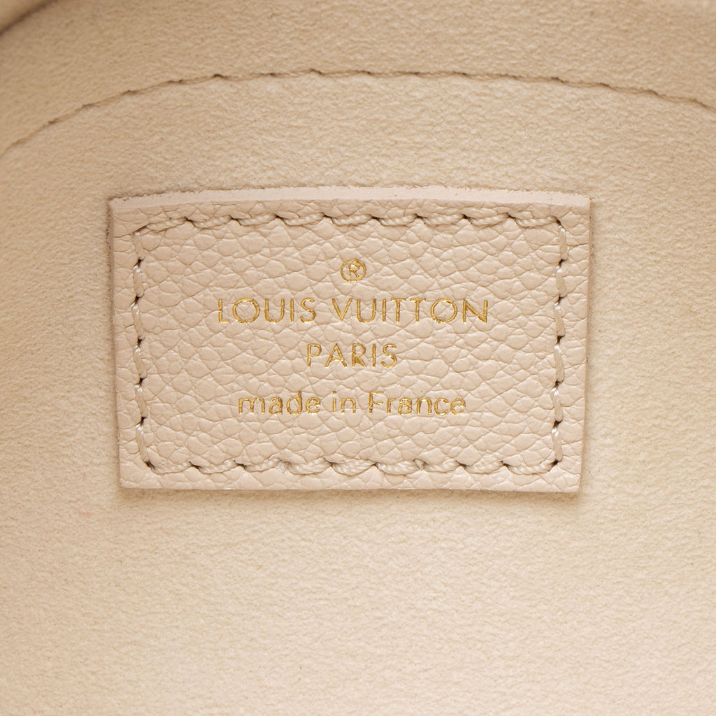Louis Vuitton Embroidered Monogram Speedy Bandouliere 20 Satchel