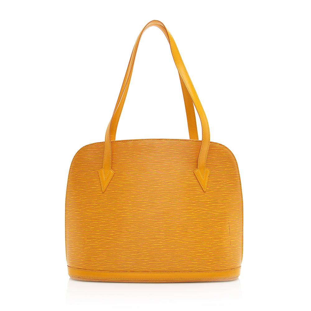 Louis Vuitton Vintage Epi Leather Lussac Tote (SHF-20020)