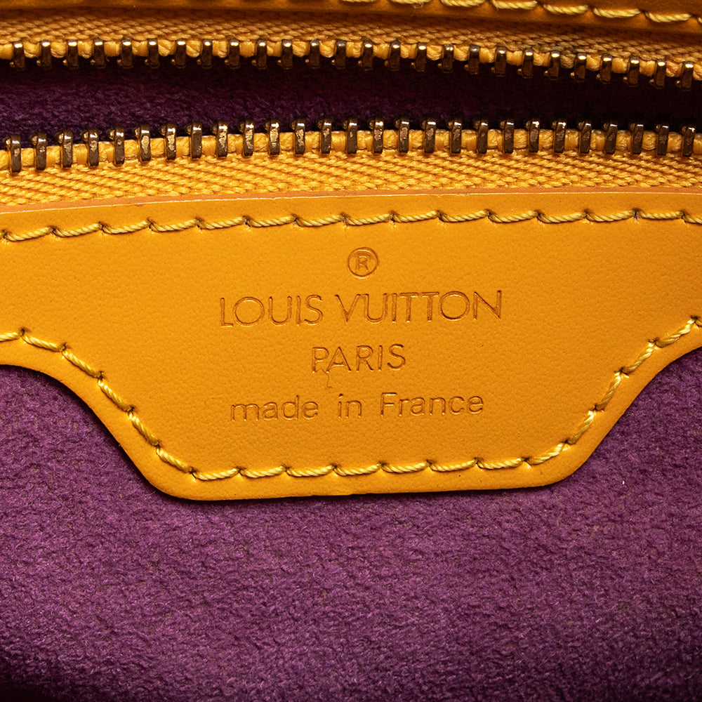 Louis Vuitton Vintage Epi Leather Lussac Tote (SHF-20020)