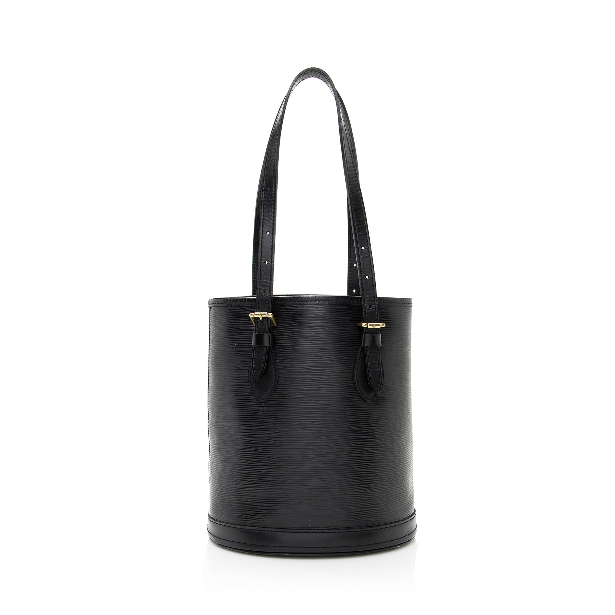 Louis Vuitton Epi Leather Petit Bucket Tote (SHF-22561)
