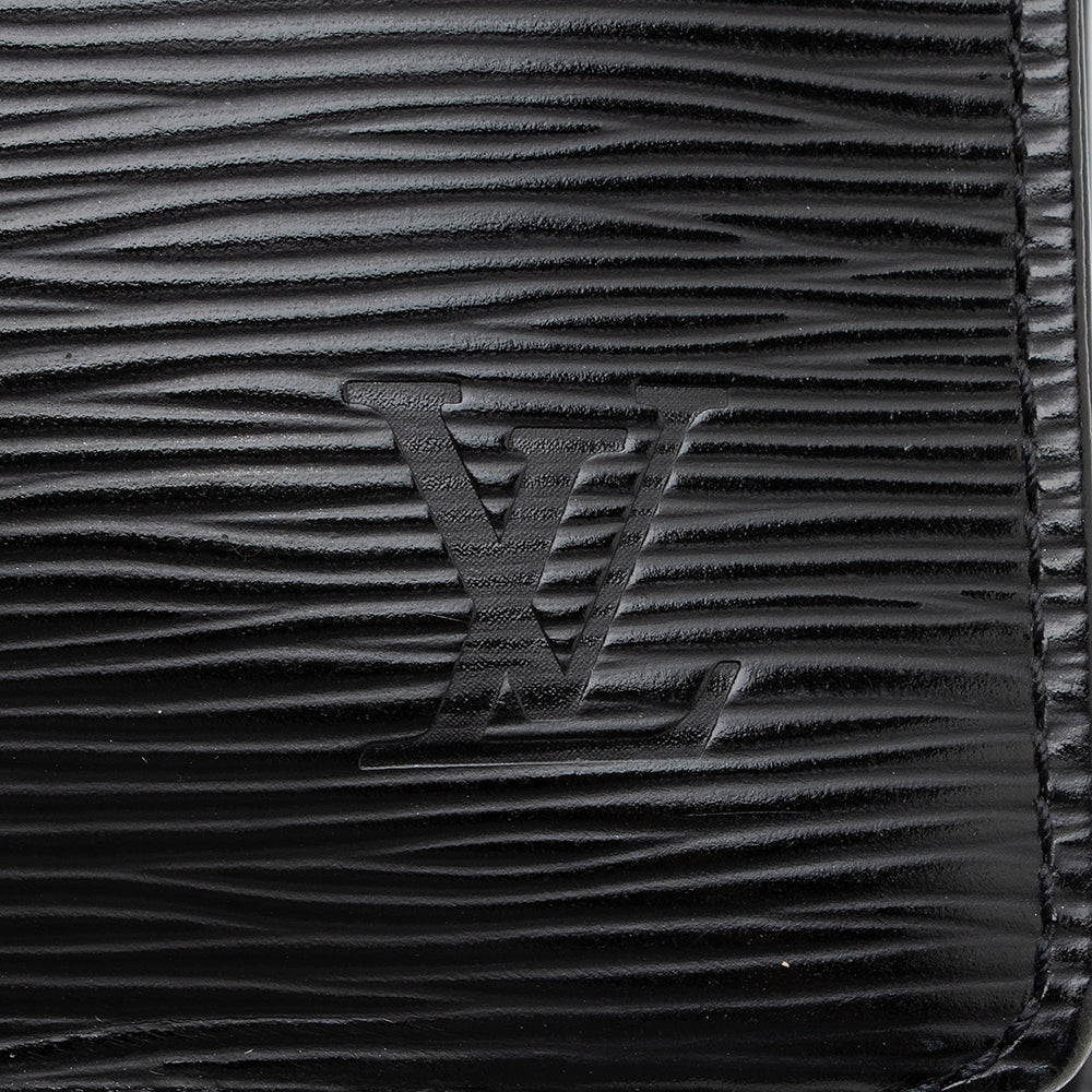 Louis Vuitton Epi Leather Sac Plat PM Tote (SHF-15593)