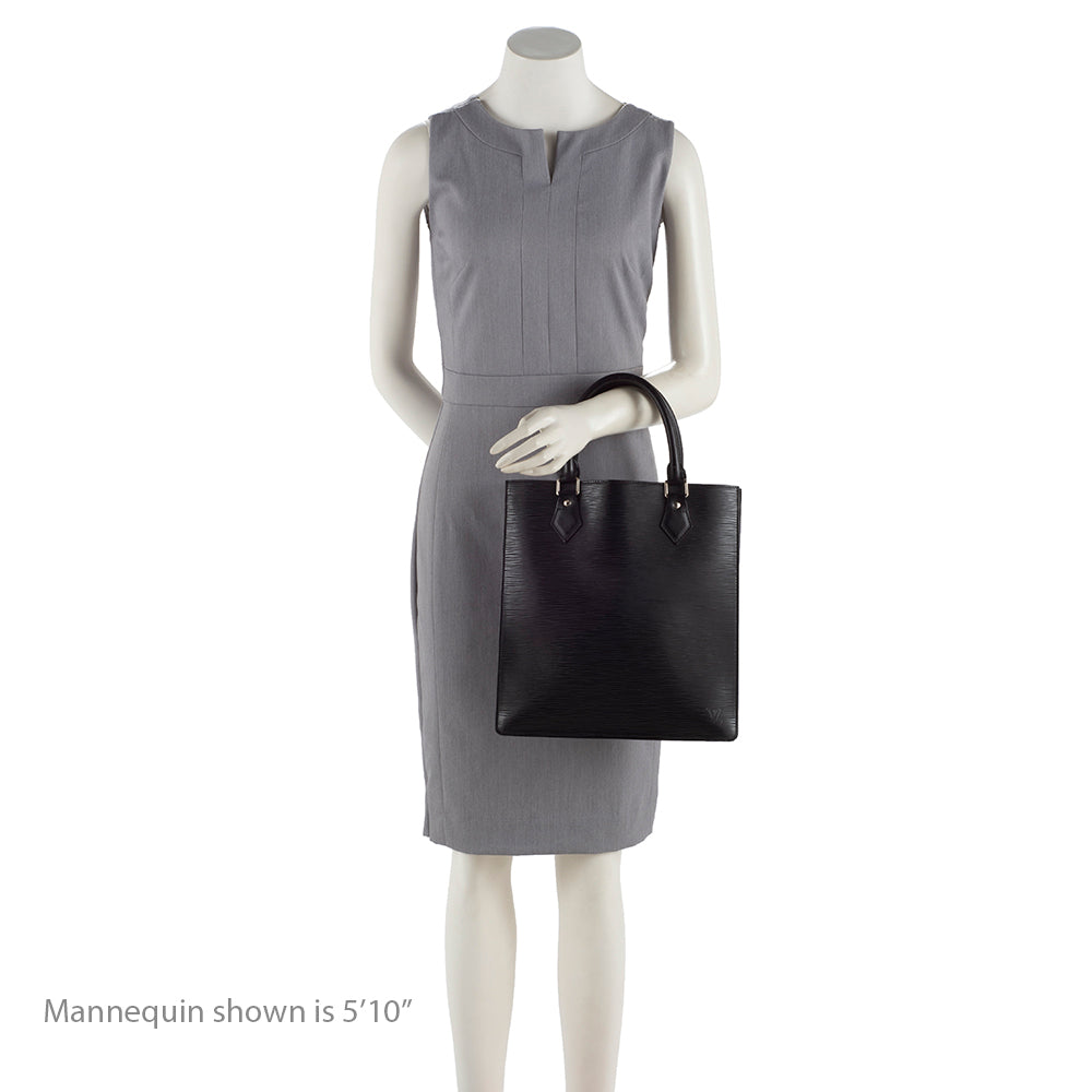 Louis Vuitton Epi Leather Sac Plat PM Tote (SHF-15593)