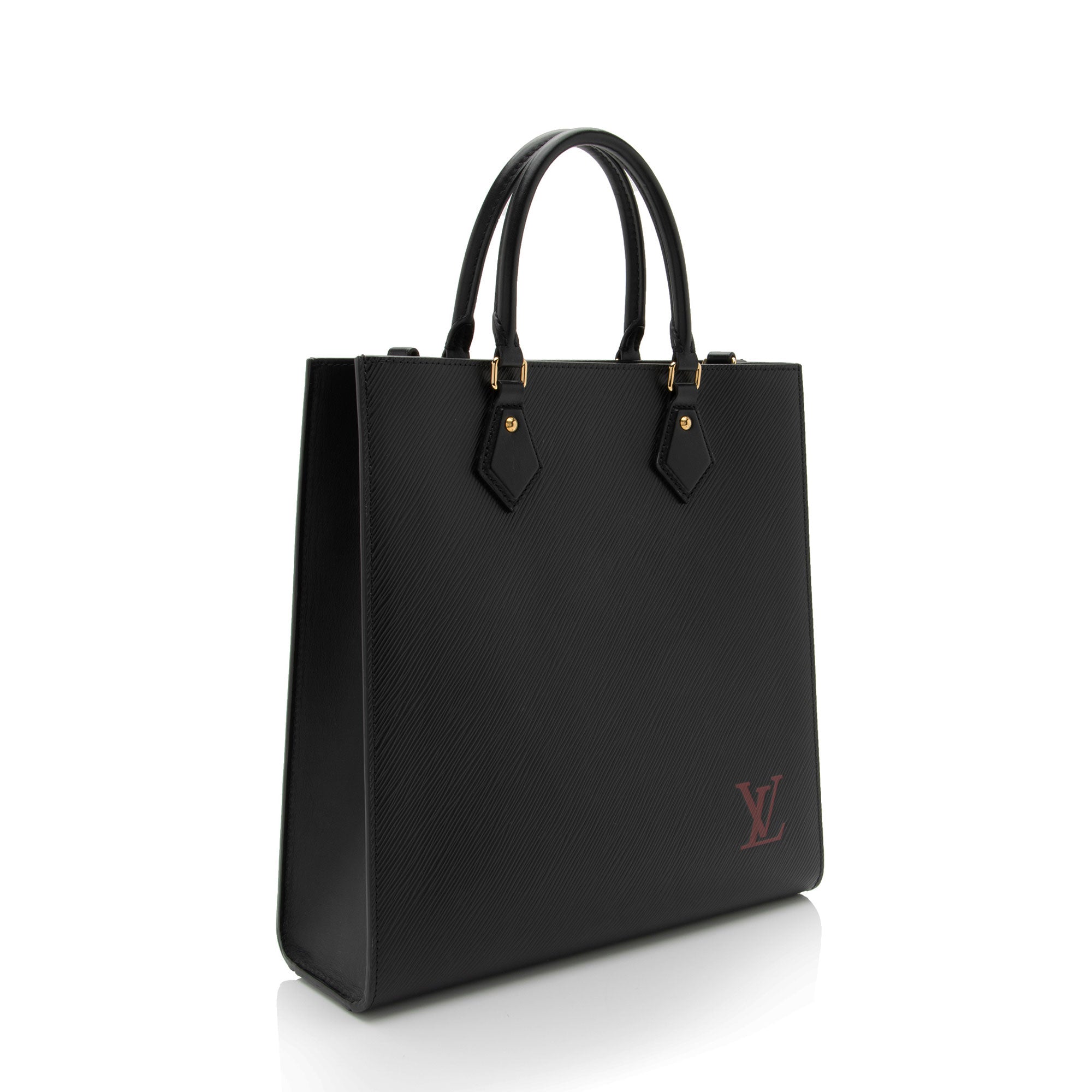 Louis Vuitton Epi Leather Sac Plat PM Tote (SHF-9vYmJA)