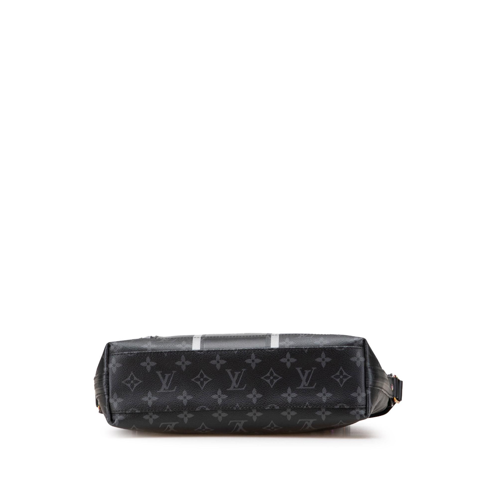 Louis Vuitton Fragment Monogram Eclipse Flash Apollo Messenger PM
