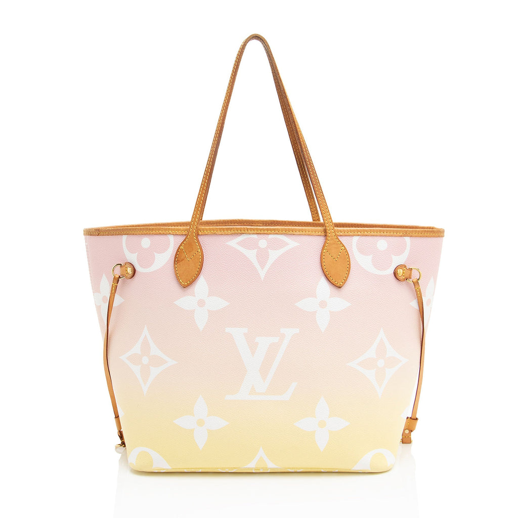Louis Vuitton Giant Monogram Canvas By The Pool Neverfull MM Tote