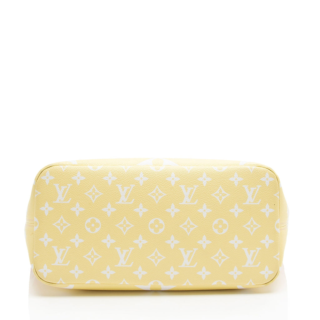Louis Vuitton Giant Monogram Canvas By The Pool Neverfull MM Tote