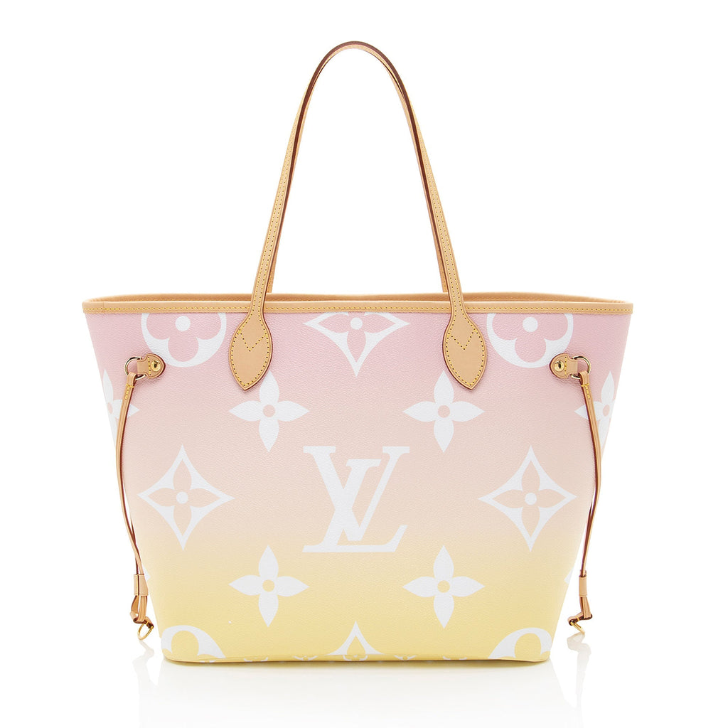 Louis Vuitton Giant Monogram Canvas By The Pool Neverfull MM Tote