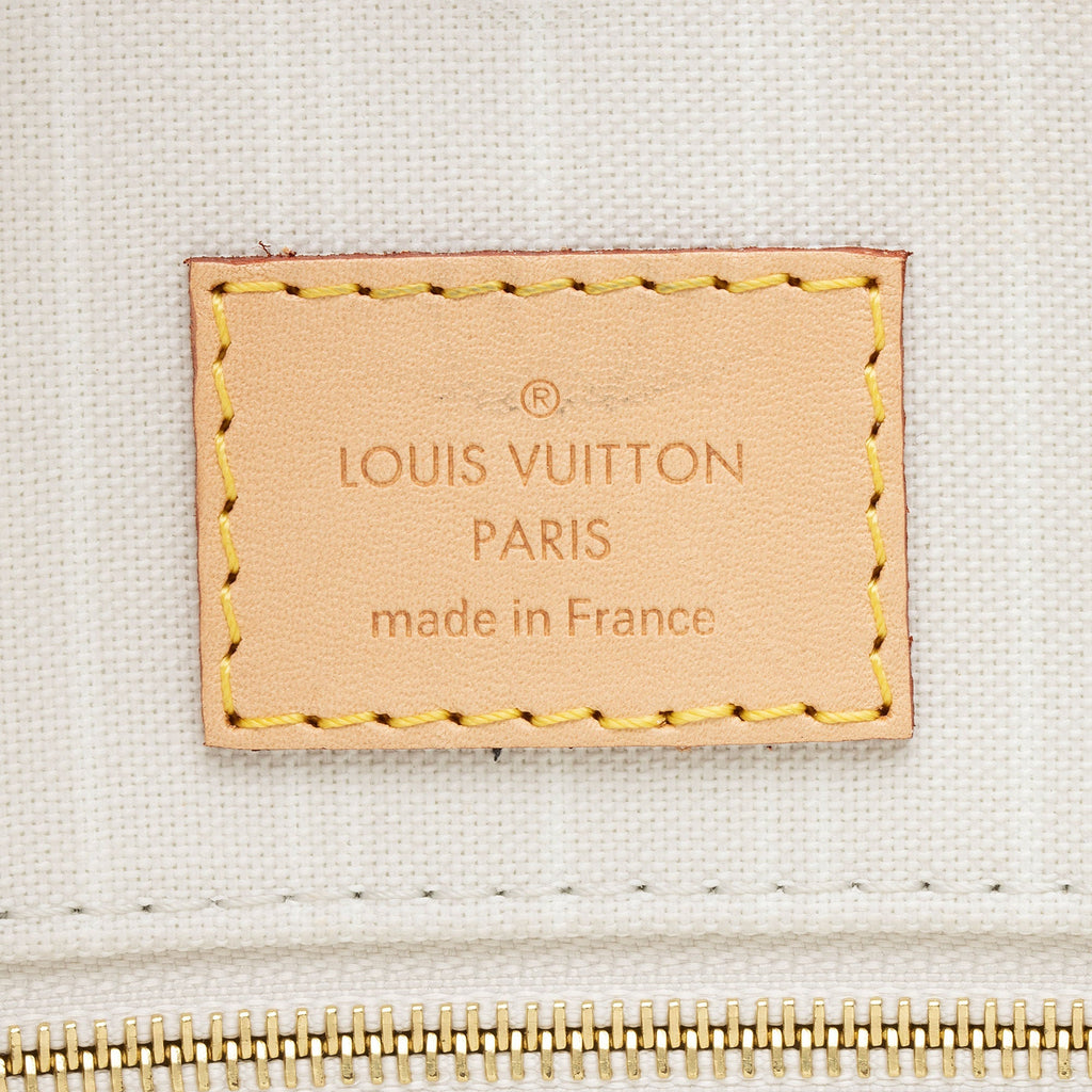 Louis Vuitton Giant Monogram Canvas By The Pool Onthego GM Tote (SHF-wxw5Qi)
