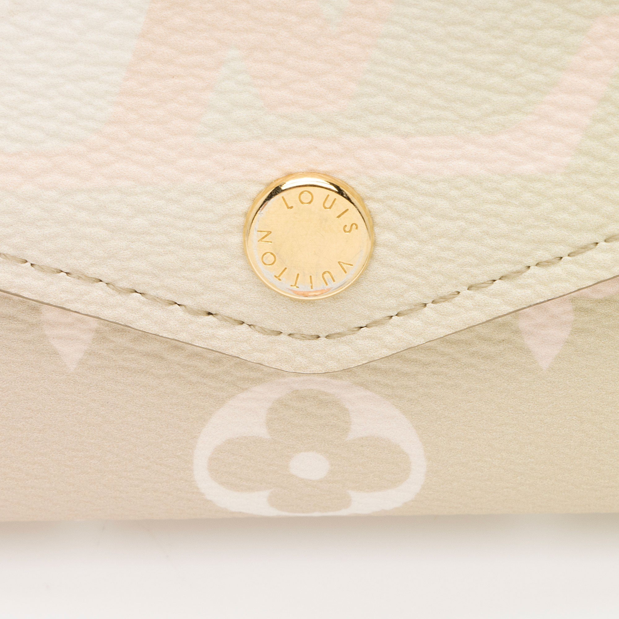 Louis Vuitton Giant Monogram Canvas By The Pool Sarah Wallet (SHF-cCXHLx)