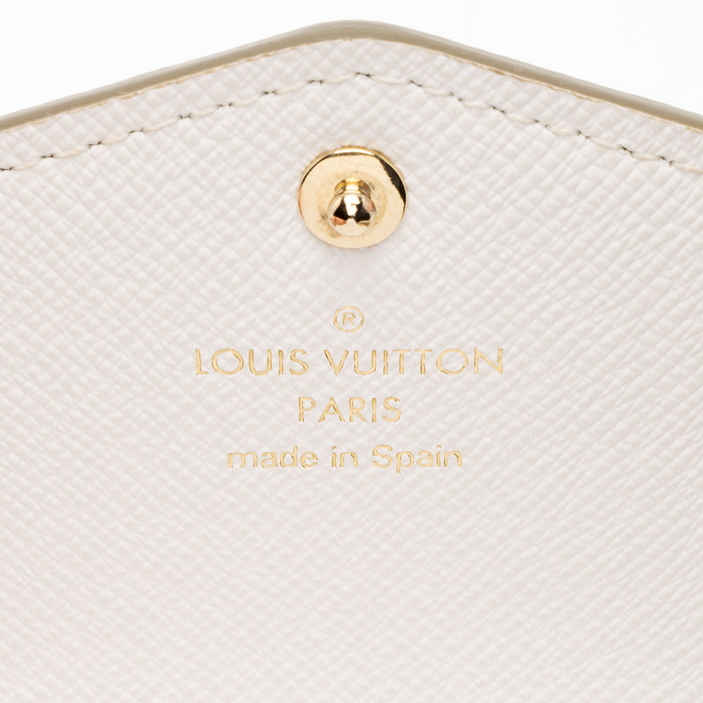 Louis Vuitton Giant Monogram Canvas By The Pool Sarah Wallet (SHF-cCXHLx)
