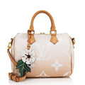 Louis Vuitton Giant Monogram Canvas By The Pool Speedy Bandouliere 25 Satchel (SHF-IVfHN0)