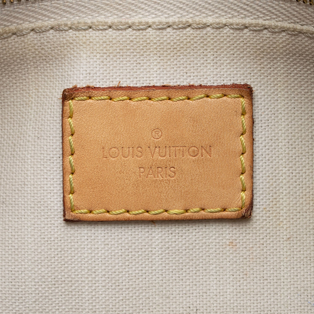 Louis Vuitton Giant Monogram Canvas By The Pool Speedy Bandouliere 25 Satchel (SHF-IVfHN0)