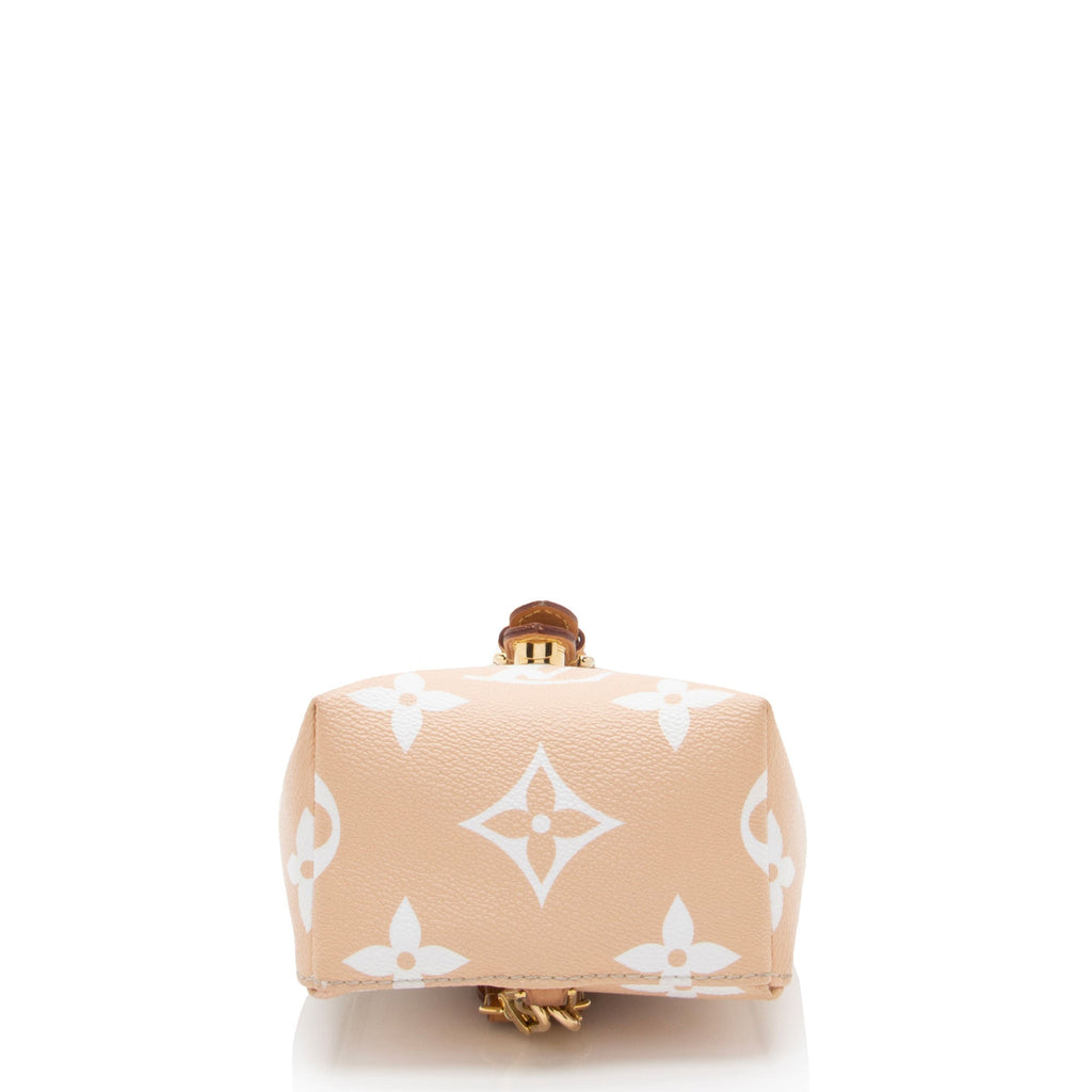 Louis Vuitton Giant Monogram Canvas By The Pool Tiny Backpack (SHF-9L7tzN)