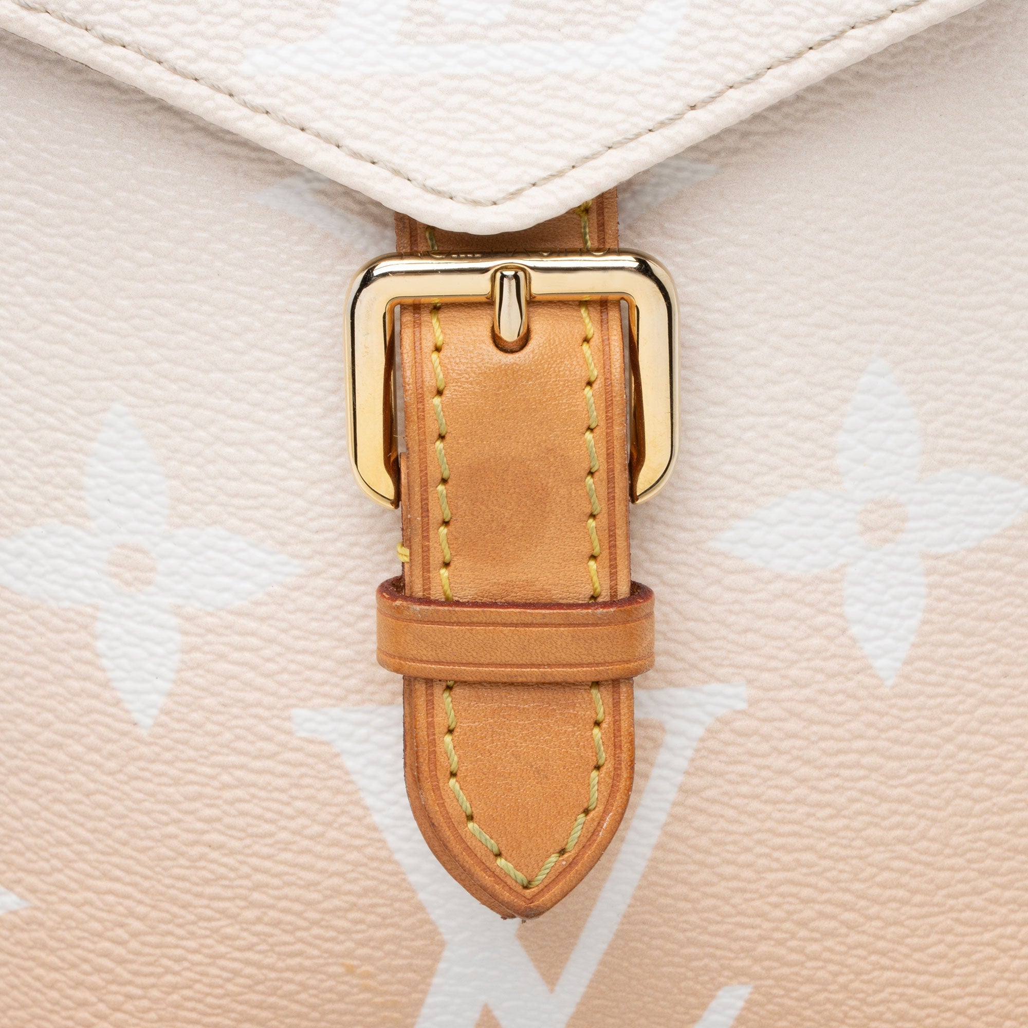 Louis Vuitton Giant Monogram Canvas By The Pool Tiny Backpack (SHF-9L7tzN)