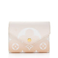 Louis Vuitton Giant Monogram Canvas By The Pool Victorine Wallet (SHF-SOniuk)