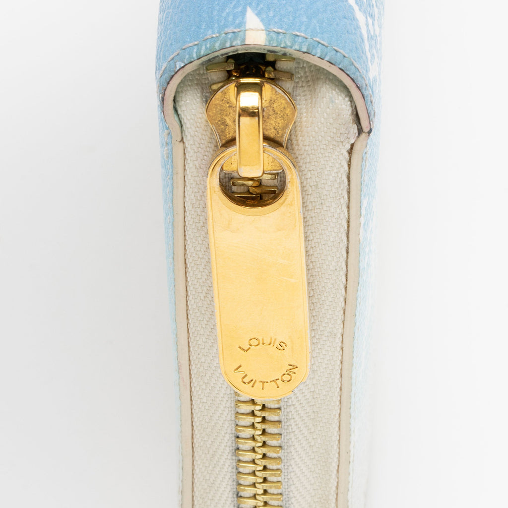 Louis Vuitton Giant Monogram Canvas By the Pool Zippy Wallet
