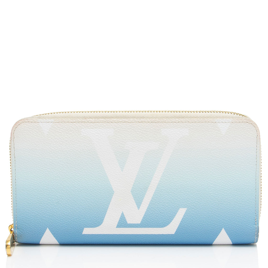 Louis Vuitton Giant Monogram Canvas By the Pool Zippy Wallet
