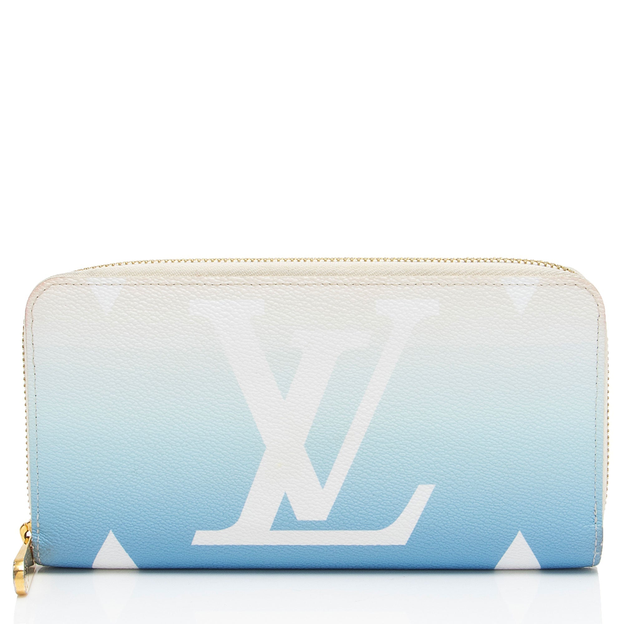 Louis Vuitton Giant Monogram Canvas By the Pool Zippy Wallet